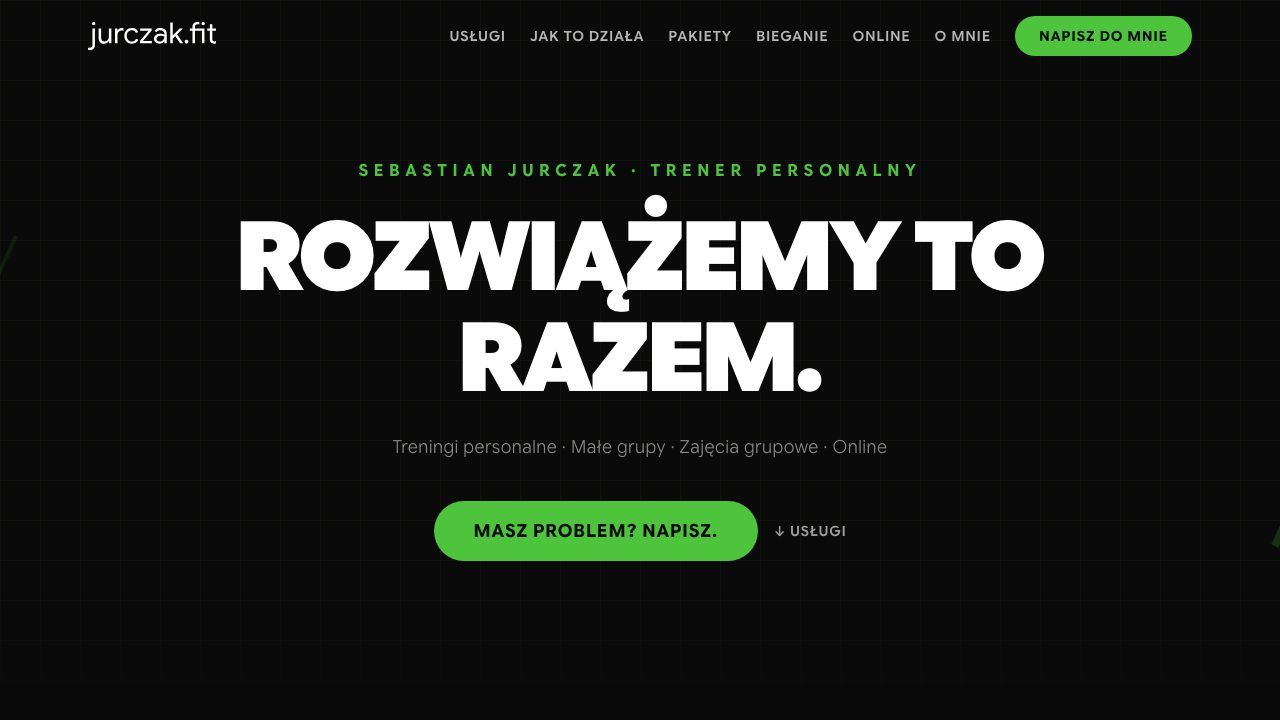 jurczak.fit – Platforma fitness — treningi, diety i coaching online.