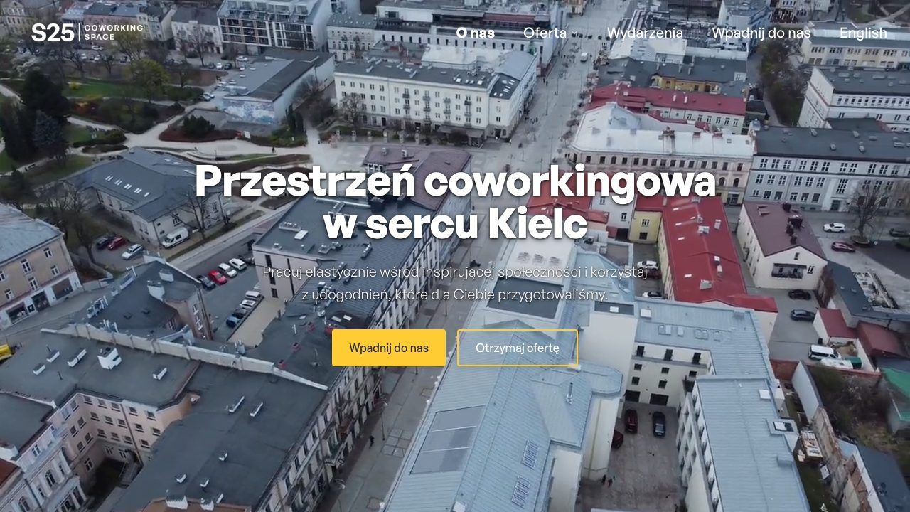 sienkiewicza25.pl – Coworking Sienkiewicza25 w centrum Kielc — hot deski, biura serwisowane, sale konferencyjne i wirtualne biuro.